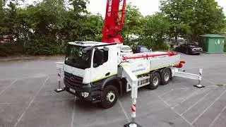 Sermac 5Z36 Truck Mounted Concrete Pump from Utranazz
