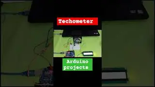 Techometer(RPM meter) Arduino projects#arduinoproject#youtubeshorts#engineering#arduino