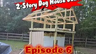 Framing the Rooftop Roof! Plywood Deck Install | 2-Story Dog House Build (Ep. 6)