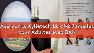 Avis sur la Kylietech 12 x 42 Jumelles pour Adultes avec BAK4 Prism, FMC lentille, Grande oculaire,