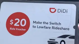 DiDi Voucher $20 FREE working didi code - Uber sign up bonus