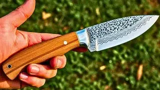 I Turned an Old Rusty File Into a Razor-Sharp Knife &ndash; Full Transformation Process