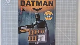 Batman the dark Knight colecci&oacute;n de Salvat (90cm). Entrega 23, review y montaje paso a paso.