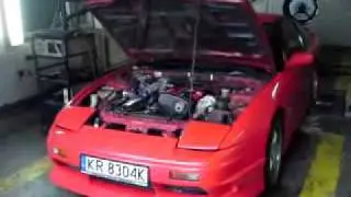 s13 CA18DET on DYNO - 292bhp