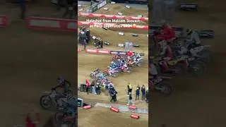 Insane holeshot from Malcom Stewart at Paris Supercross 2024😲#mx #motocross #paris #foryou