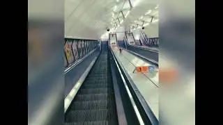 London Underground during coronavirus (Covid-19) lockdown.