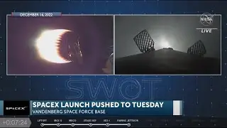 SpaceX Falcon 9 rocket launch rescheduled to Tuesday at 8 a.m.