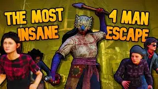 The Most CLUTCH 4 Man Escape I've Ever Had | Dead By Daylight