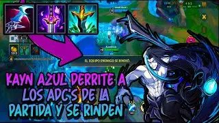 DOMINANDO LA JUNLA CON KAYN BLUE || League of Legends: Wild Rift || 💜AizenDenix⚡