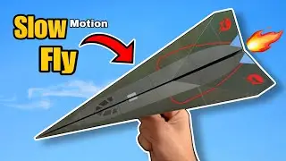 How to Fold Dart Paper Airplane Easy that Fly Far