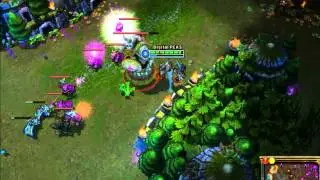 League Of Legends: Frozen terror nocturne skin (HD)