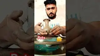 Pots art in Mr Indian pottery art #youtubeshorts #pottery #indianpottery #india