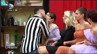 Radu, convins ca a fost sapat de fete! Diana a fost sarutata 