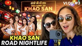 Thailand’s biggest market and khao san road Nightlife 🇹🇭