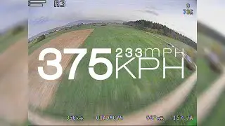 High Speed FPV Drone | 375kmh / 233mph