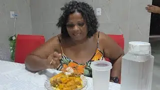 ALMOÇANDO VACA ATOLADA COM CUSCUZ AQUI NA ROÇA Comidinha delícia!!