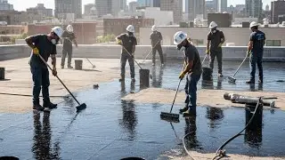 Waterproofing Work &ndash; Full Professional Process