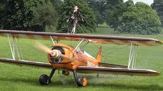 RC Breitling Stearman Wingwalkers