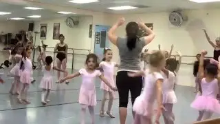 Lana's ballet class
