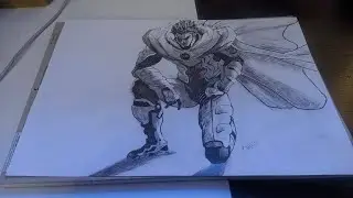 Speed Drawing Blast Manga One Punch Man 135