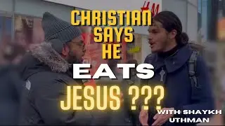Is HE a Cannibal ??? | little debate with shaykh  Uthamn.