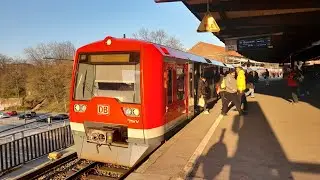 Mitfahrt in der S21 von Eidelstedt bis Berliner Tor in der BR 474 PLUS 615-2