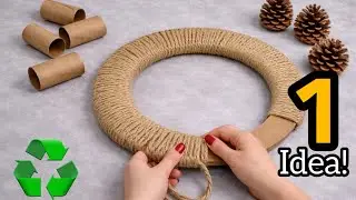 Super Beautiful but Low-Cost! ✨🤯1  Best DIY Space-Saving Craft Ideas from Waste Material ✨😱🎄♻️
