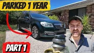 Этот Holden Commodore простоял без движения целый год — вот что потребовалось, чтобы он снова зар...