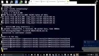OpenStack Mitaka Installation with Distributed Virtual Router (DVR) part 7/7
