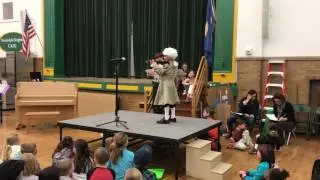 Oliver at Randolph heights talent show