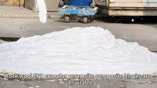 Hengde polystyrene granule block equipment，one machine for multiple uses,