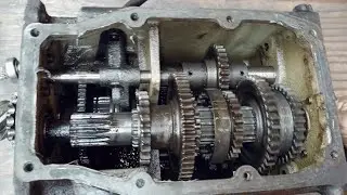 Gear box HINOMOTO C174 converted to C144