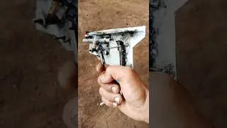 Simple semi auto pistol trigger working mechanism #shorts