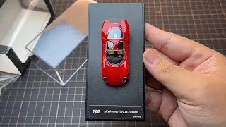 TPC 1/64 Scale Alfa Romeo Tipo 33 Stradale Red