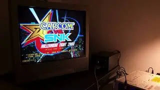 Test Capcom vs. SNK sur NAOMI (pour vente)