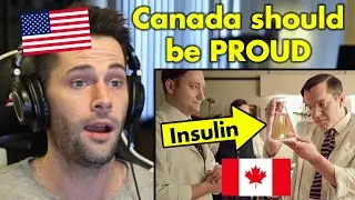 American Reacts to Heritage Minutes: Insulin, D-Day, & Basketball