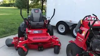 Gravely Pro-Turn 460 и Pro-Stance 52