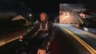 Peaceful night time E-bike ride on Engwe M20