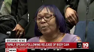 Family of 15-year-old Jazmir Tucker reacts to Akron police footage of deadly shooting