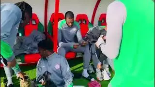 Super Eagles Clips from ongoing training session in Morocco  Credits: 📷 NFF TV