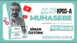 104 - 2026 KPSS - Muhasebe - Gelir ve Giderde Dönem Ayarlama Kayıtları - I - Sinan ÖZTÜRK