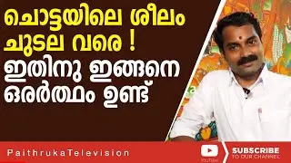 ചൊട്ടയിലെ ശീലം ചുടല വരെ അർഥം എന്താണ് എന്ന് നോക്കാംപഴം ചൊല്ലുകളിലെ മൊഴിയും പൊരുളും |pazhamchollukal02
