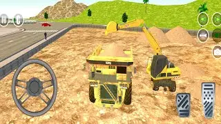 JCB Construction Larger Town City Gameplay - Construction Games - Andriod Gameplay