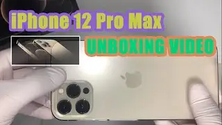 [UNBOXING] iPhone12 Pro Max Gold