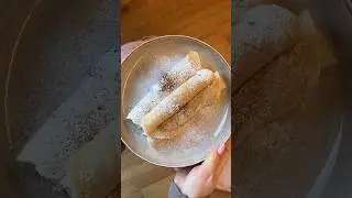 Palatschinken oder Pfannkuchen - ohne Ei | Veganuary Rezept 7/31 🌱 #veganerezepte #fr&uuml;hst&uuml;ck