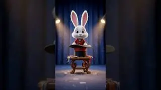 The Magician&rsquo;s Rabbit - Fun Cartoon Loop for Kids #KidsShort #CartoonForKids