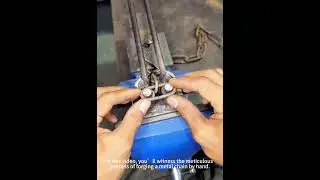 Handmade Chain Making &ndash; Satisfying DIY Metalwork Process!