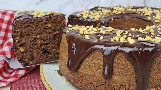 ШОКОЛАДНЫЙ ТОРТ С АРАХИСОМ