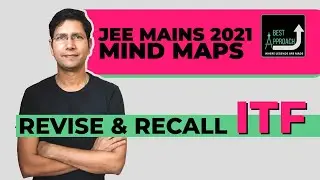 Revise & Recall: ITF | JEE Main 2021 Revision | Mind Maps | IIT-JEE Maths | Best Approach
