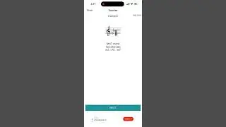 Music Theory App - Intervals Quiz